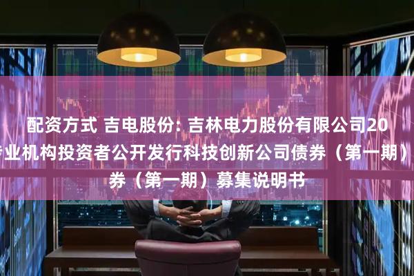 配资方式 吉电股份: 吉林电力股份有限公司2025年面向专业机构投资者公开发行科技创新公司债券（第一期）募集说明书